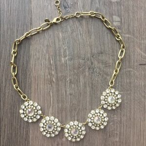 JCrew Flower Statement Necklace